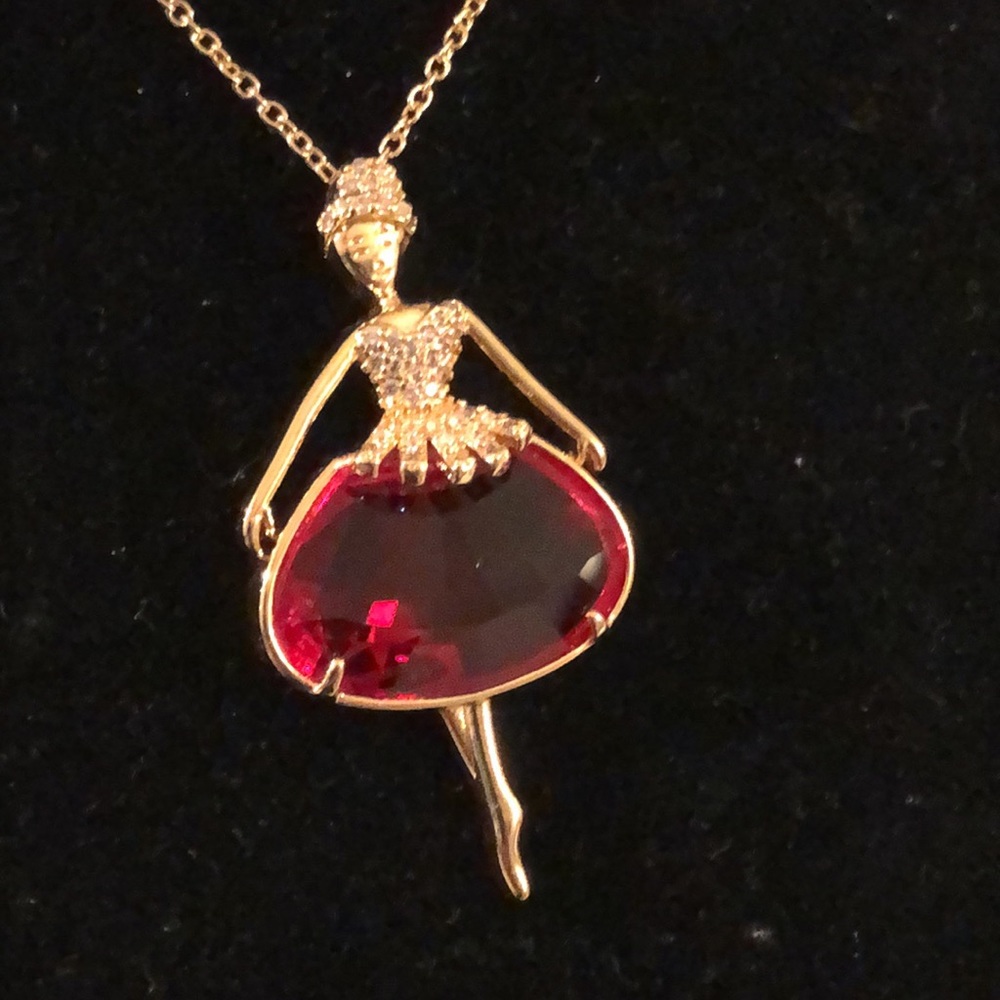 - Dancing Girl Pendant/Necklace - Picture 7 of 14